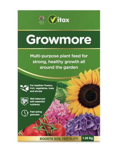 Vitax Growmore General Purpose Fertiliser 1.25KG