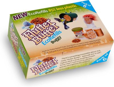 Jacobi Jayne Flutter Butter EcoRefills Buggy Pack of 6