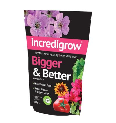 Incredigrow Bigger & Better High Potash Feed 500G