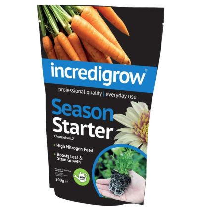 Incredigrow Season Starter High Nitrogen Plant Feed 500G