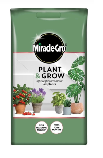 Miracle-Gro Plant & Grow Compost 6L Pack