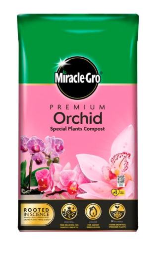 Miracle-Gro Premium Orchid Compost 10L Easy Carry Pack