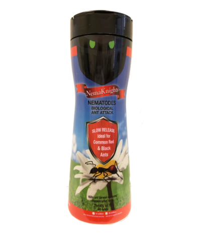 NemaKnights Biological Nematodes Ant Attack Control for Common Red & Black Ants up to 50 Nests