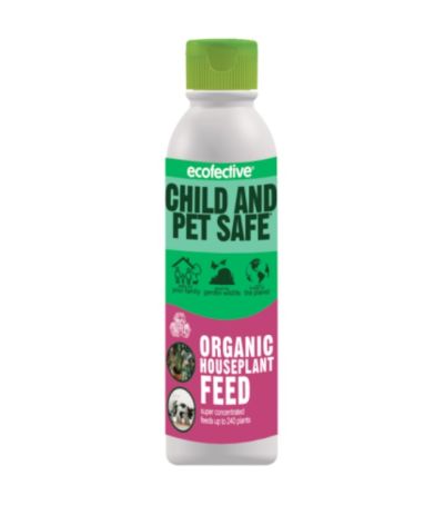 Ecofective Child & Pet Safe Organic Houseplant Feed Concentrate, 200ML