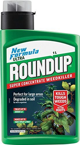Roundup Ultra Liquid Concentrate Weedkiller 1L