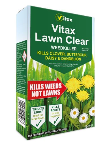 Vitax Lawn Clear Weedkiller 250ML Concentrate