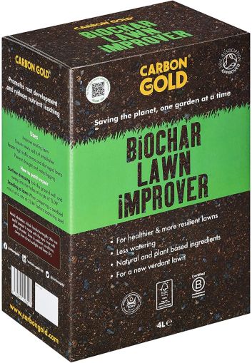 Carbon Gold Organic Biochar Lawn Improver 4L Box