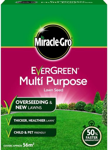 Miracle-Gro EverGreen Multi-Purpose Lawn Seed 1.6KG 56m2