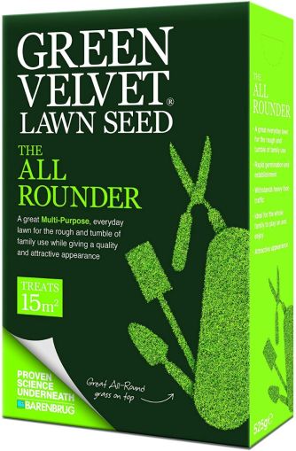 Barenbrug Green Velvet The All Rounder Lawn Seed 525G