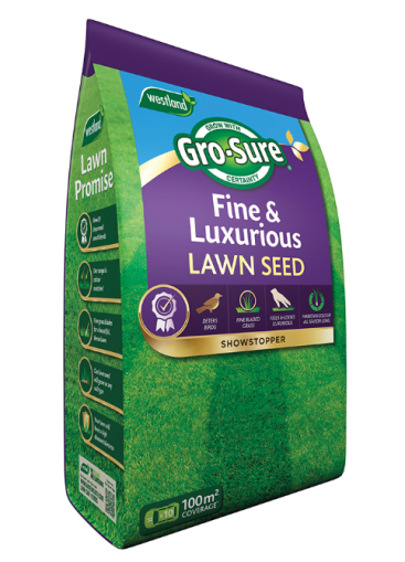 Westland Gro-Sure Fine & Luxurious Lawn Seed 100m2 Bag