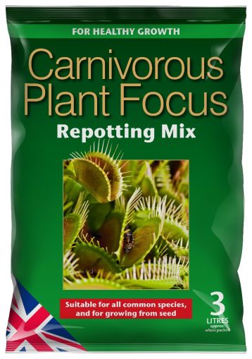 Growth Technology Carnivorous Focus Repotting Mix 3L Bag