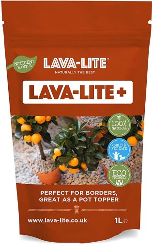 Lava-Lite+ Natural & Eco Friendly Pot & Border Topper 1L