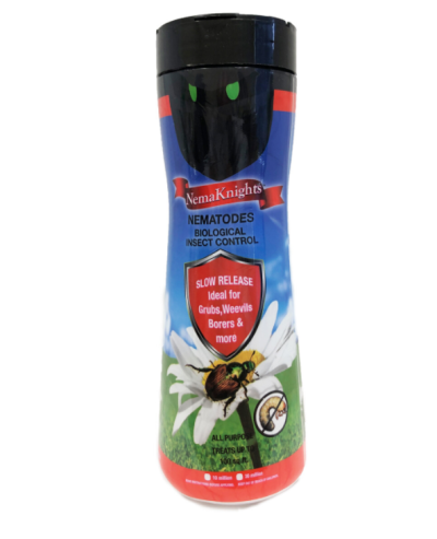 NemaKnights Biological Nematodes Insect Control for Grubs, Weevils, Bores & More up to 100sq. Ft