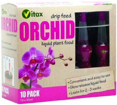 Vitax Orchid Drip Feeders 10 Pack x 30ML