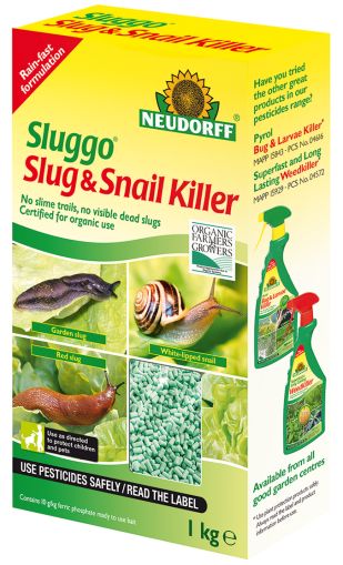 Neudorff Sluggo Slug & Snail Killer 1KG Carton