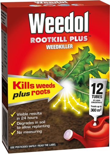 Weedol Rootkill Plus Liquid Concentrate (12 Tubes)