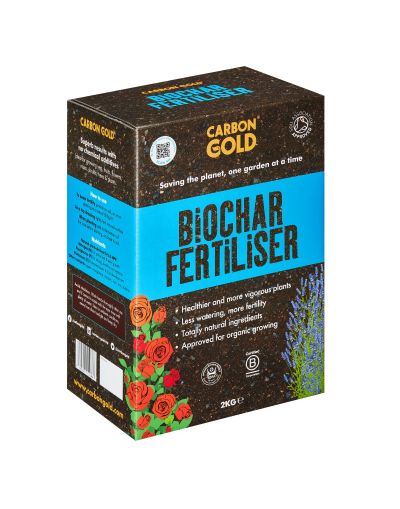 Carbon Gold Organic Biochar Plant Fertiliser 2KG Box