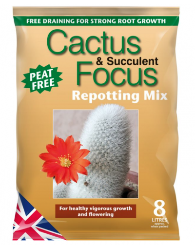 Growth Technology Cactus & Succulent Focus Repotting Mix 8L