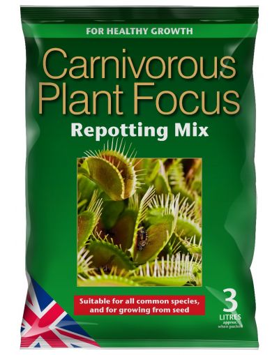 Growth Technology Carnivorous Focus Repotting Mix 3L Bag