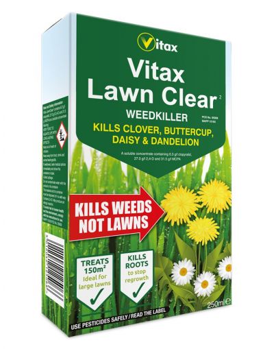 Vitax Lawn Clear Weedkiller 250ML Concentrate